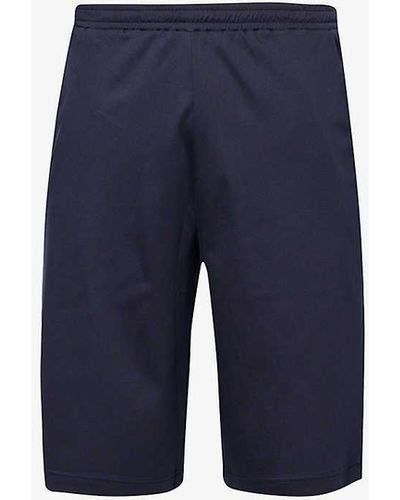 Zimmerli of Switzerland Vy Relaxed-fit Cotton Shorts X - Blue