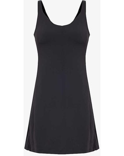 lululemon Align V-neck Stretch-woven Mini Dress - Black