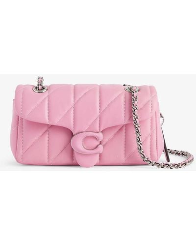 COACH Tabby Leather Shoulder Bag - Pink