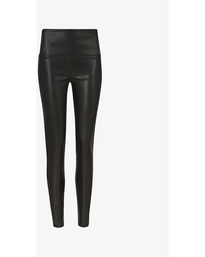 AllSaints Cora Leather leggings - Black