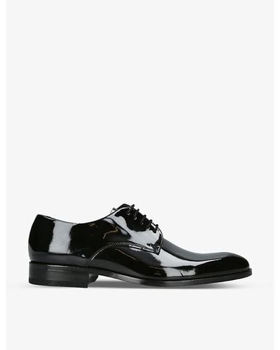 Loake Bow Leather Oxford Shoes - Black