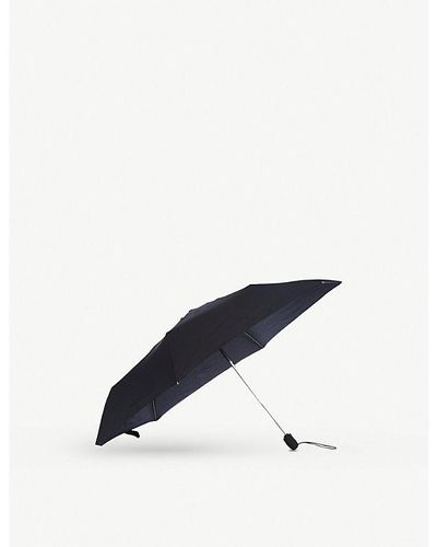 Fulton Slim Open And Close Umbrella - Black