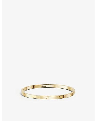 White gold Cartier Love bracelet
