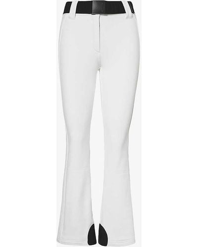 Goldbergh Pippa Flared-leg Stretch-woven Trousers - White