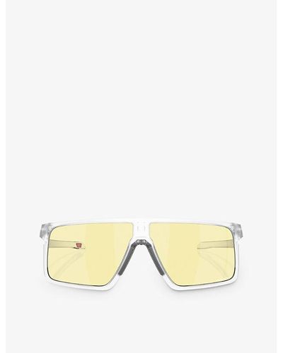 Oakley Oo9285 Helux Rectangle-frame O Mattertm Sunglasses - Metallic