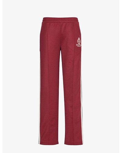 S&R Sports Sweatpants Sporty & Rich Bottoms Sweat Pants Red