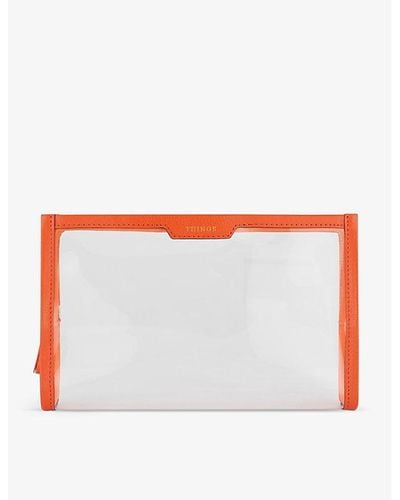 Anya Hindmarch Things Woven Pouch - White