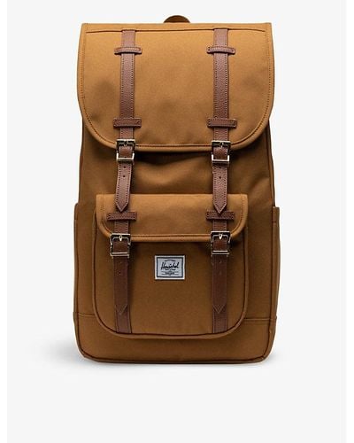 Herschel Supply Co. Little America Recycled-polyester Backpack - Brown