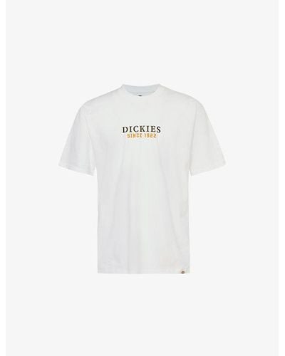 Dickies Park Logo-print Cotton-jersey T-shirt Xx - White
