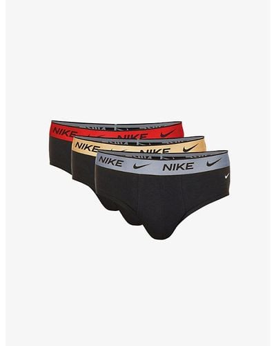 Nike Men's Black Briefs - Everyday Cotton Stretch Briefs - 3-Pack - Size XL  at The Iconic - ShopStyle