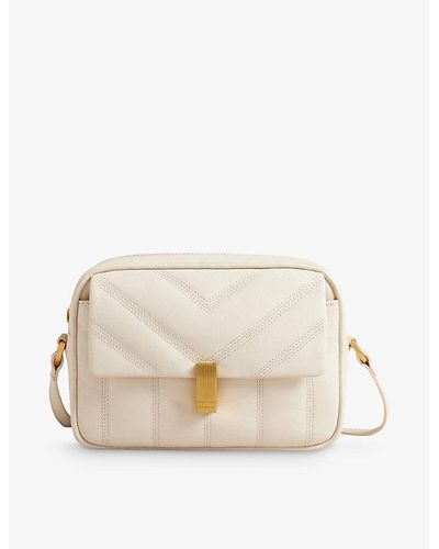 Shop Ted Baker Women's Black Leather Crossbody Bags up to 55% Off