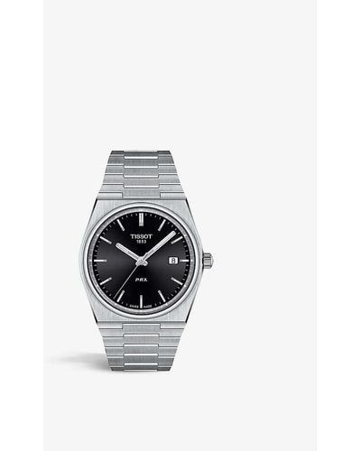 Tissot T137.410.11.051.00 Prx Stainless Steel Quartz Watch - Metallic