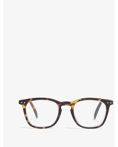 Izipizi #e Reading Square-frame Glasses +1 - Multicolour