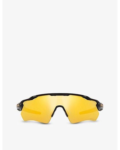 Oakley Oo9208 Radar Ev Path Rectangle-frame Sunglasses - Black