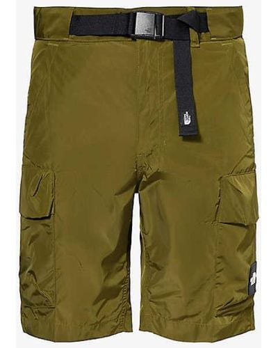 The North Face Nse Adjustable-belt Shell Cargo Shorts - Green