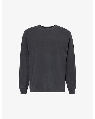 GYMSHARK Everywear Comfort Logo-print Cotton-jersey T-shirt X - Blue