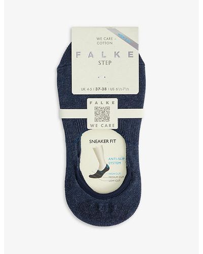 FALKE Step Cotton-blend Socks - Blue