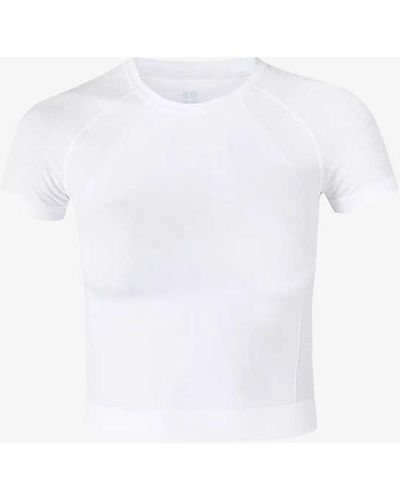 Sweaty Betty Athlete Round-neck Seamless Stretch-jersey Workout T-shirt X - White