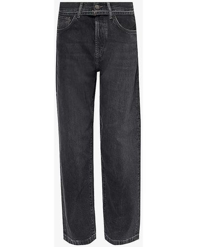 Acne Studios 1991 Faded-wash Straight-leg Mid-rise Jeans - Blue