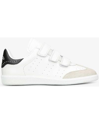 Isabel Marant Beth Leather Low-top Trainers - White