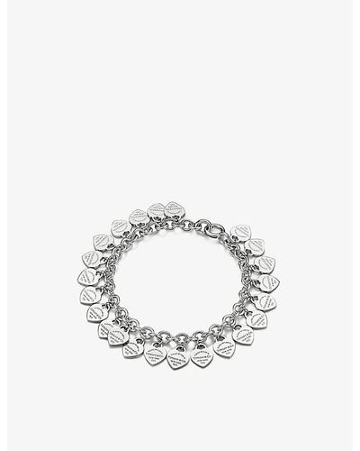 Tiffany & Co. Return To Tiffany Multi-heart Tag Sterling Silver Bracelet - Metallic