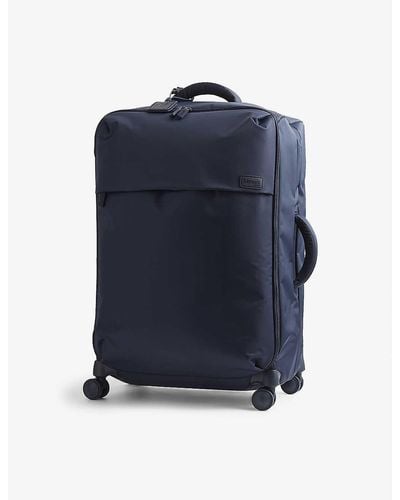 Lipault Plume Long-trip Nylon Suitcase - Blue