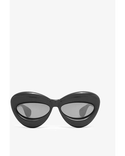 Loewe G00036ix02 Cat-eye Acetate Sunglasses - Grey