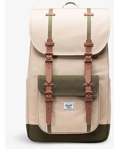Herschel Supply Co. Little America Recycled-polyester Backpack - Natural