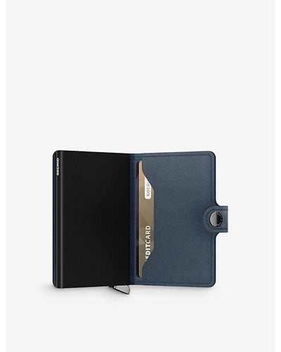 Secrid Miniwallet Leather Wallet - Black