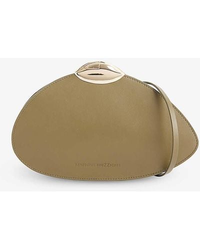 Benedetta Bruzziches Ariel Leather Cross-body Bag - Natural