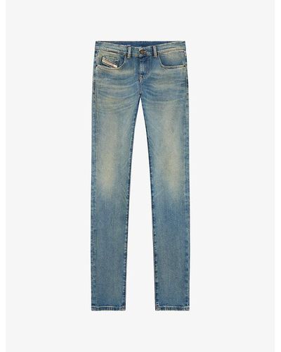DIESEL 209 D-strukt Slim-leg Stretch-denim Jeans - Blue