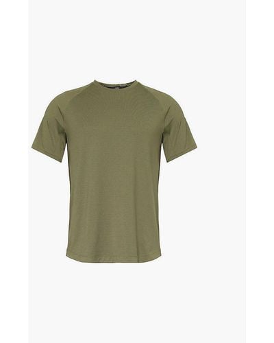 lululemon License To Train Short-sleeve Stretch Recycled-polyester Jersey T-shirt - Green
