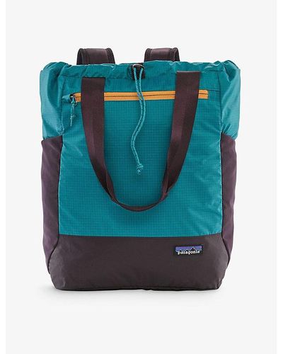 Patagonia Ultralight Black Hole Recycled Nylon Tote Bag - Blue