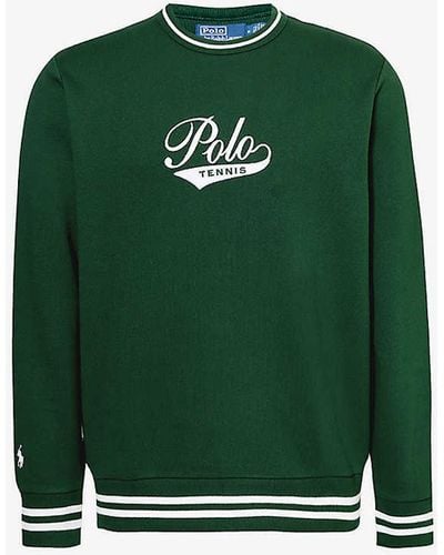 Polo Ralph Lauren X Wimbledon Cotton-blend Sweatshirt - Green
