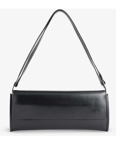 Benedetta Bruzziches Kate Leather Shoulder Bag - Black
