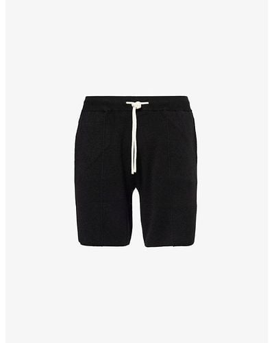 PAIGE Hanser Relaxed-fit Knitted Shorts - Black