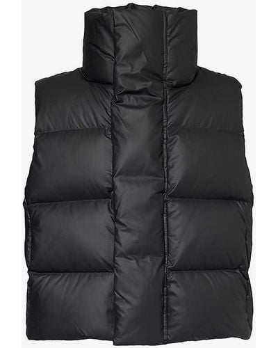 Entire studios Mml Padded Boxy-fit Shell-down Gilet - Black