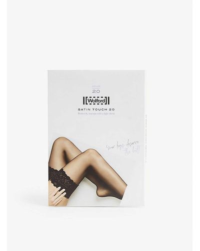 Wolford Satin Touch 20 Denier Hold-ups - Multicolour