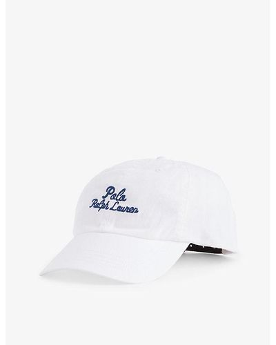 Polo Ralph Lauren Logo-embroidered Cotton Baseball Cap - White