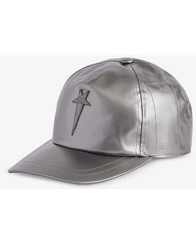 Rick Owens X Champion Brand-patch Woven Baseball Cap - Grey