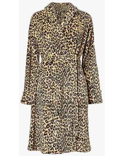 ralph lauren leopard robe