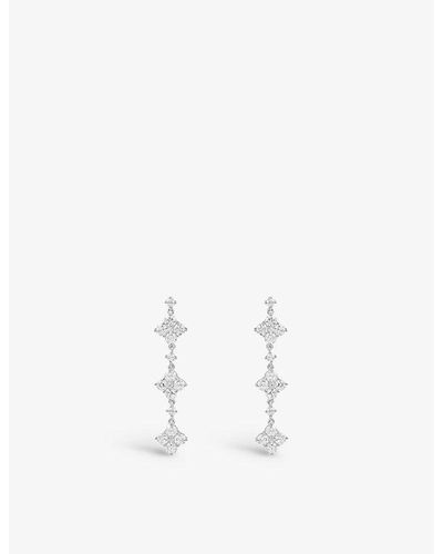 Louis Vuitton One Row Dentelle Earrings
