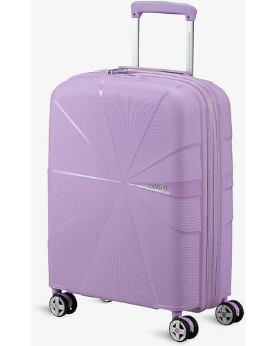 American Tourister Starvibe Expandable Four-wheel Suitcase - Purple