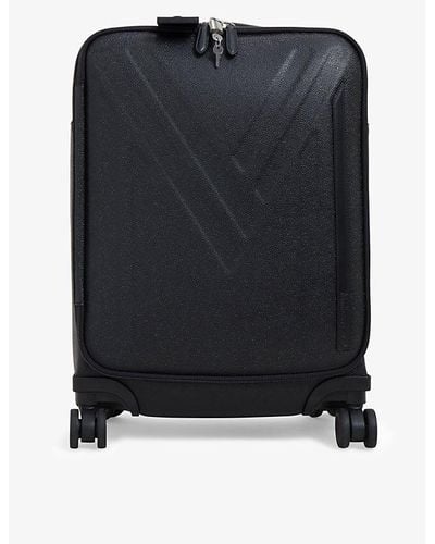 Mulberry Heritage Eco Scotchgrain 4-wheel Suitcase - Black