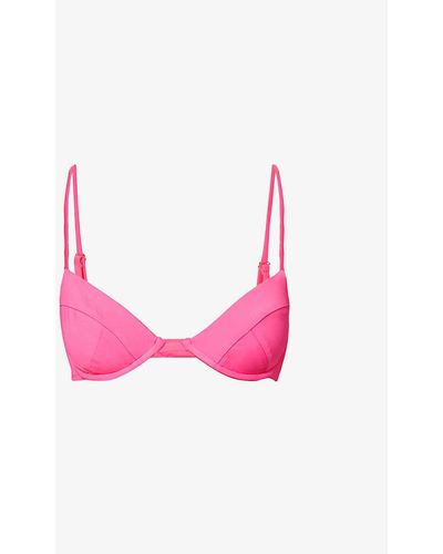Myra Swim Jardin Underwired Bikini Top - Pink