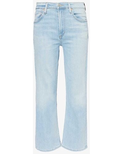 Citizens of Humanity Isola High-rise Bootcut Stretch-denim Jeans - Blue