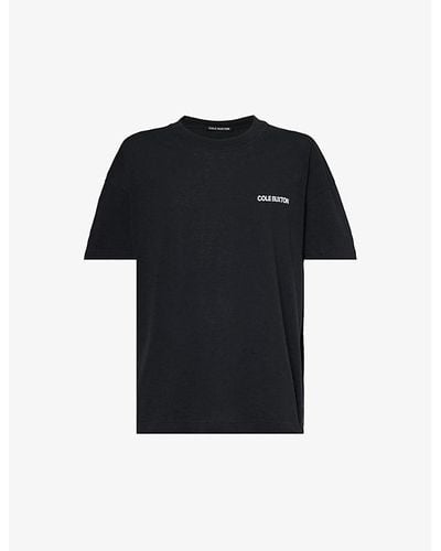 Cole Buxton Cb Sportswear Logo-print Cotton-jersey T-shirt X - Black