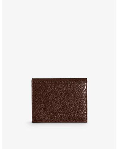 Ted Baker Pannal Colour-block Leather Bi-fold Cardholder - Brown