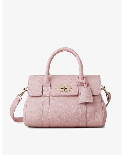 Mulberry Bayswater Small Leather Top-handle Bag - Pink