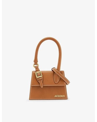 Jacquemus Le Chiquito Moyen Leather Cross-body Bag - Brown